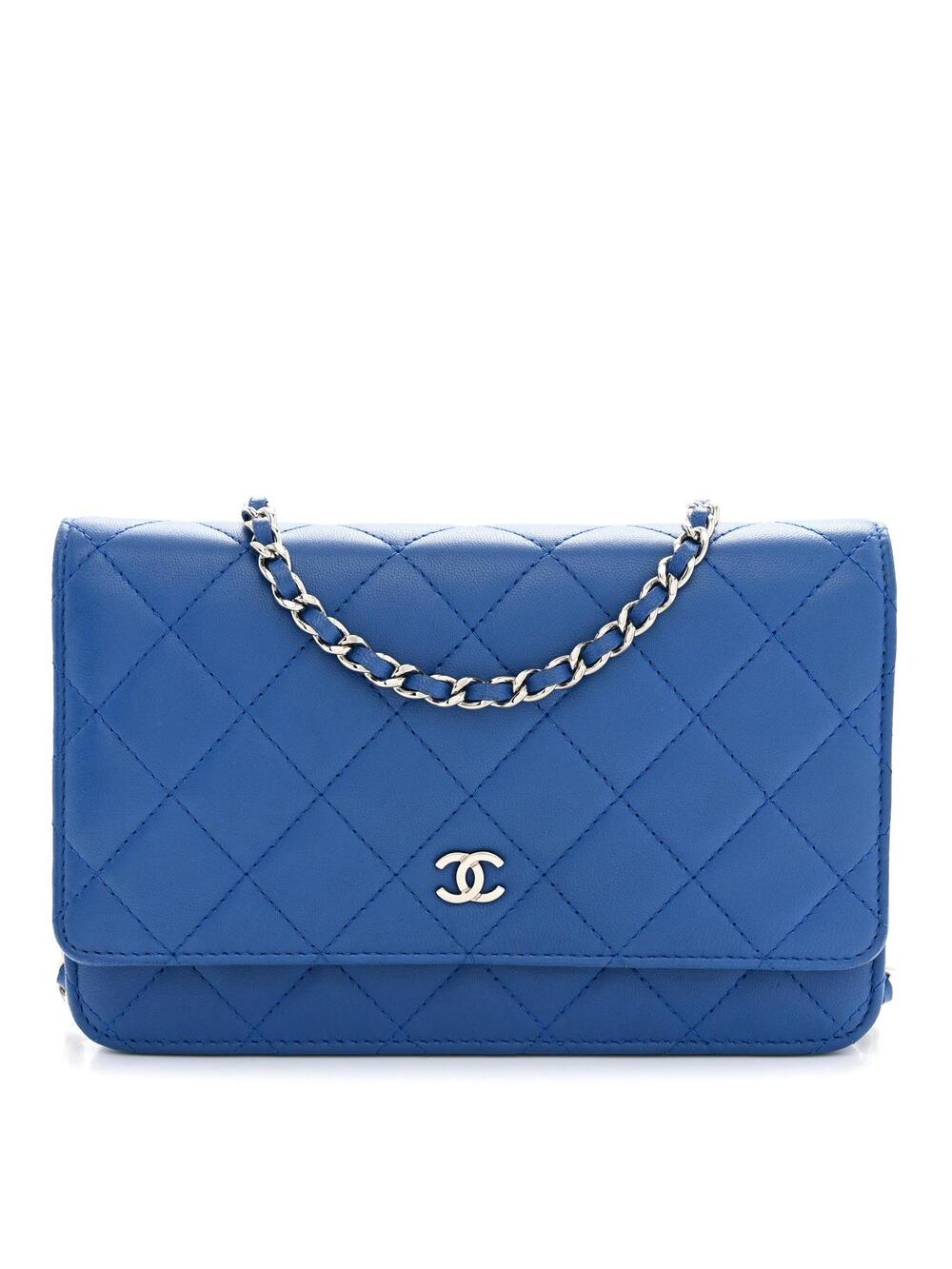 Chanel Lambskin Quilted Wallet On Chain #360807C21B